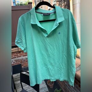 Scotch & Soda Mint Green Polo Shirt